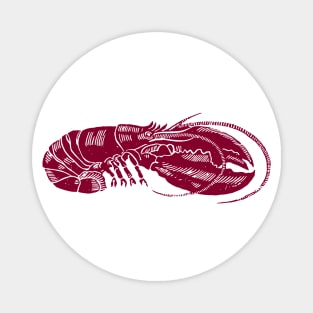 Rock Lobster Magnet